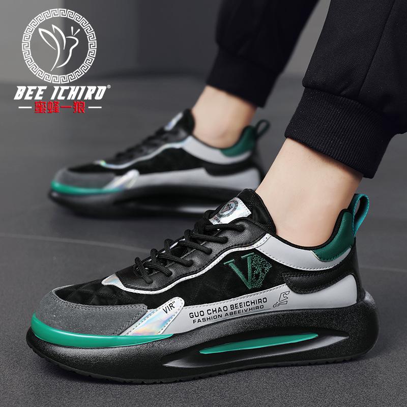 Couple dad shoes fashion versatile casual sports men's shoes new spring and summer breathable leather