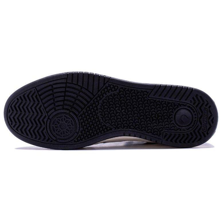 Li Ning Moon White Comfortable Versatile Non-Slip Wear-Resistant Low-Top Skate Shoes Unisex sneaker Blue AGCS427-18