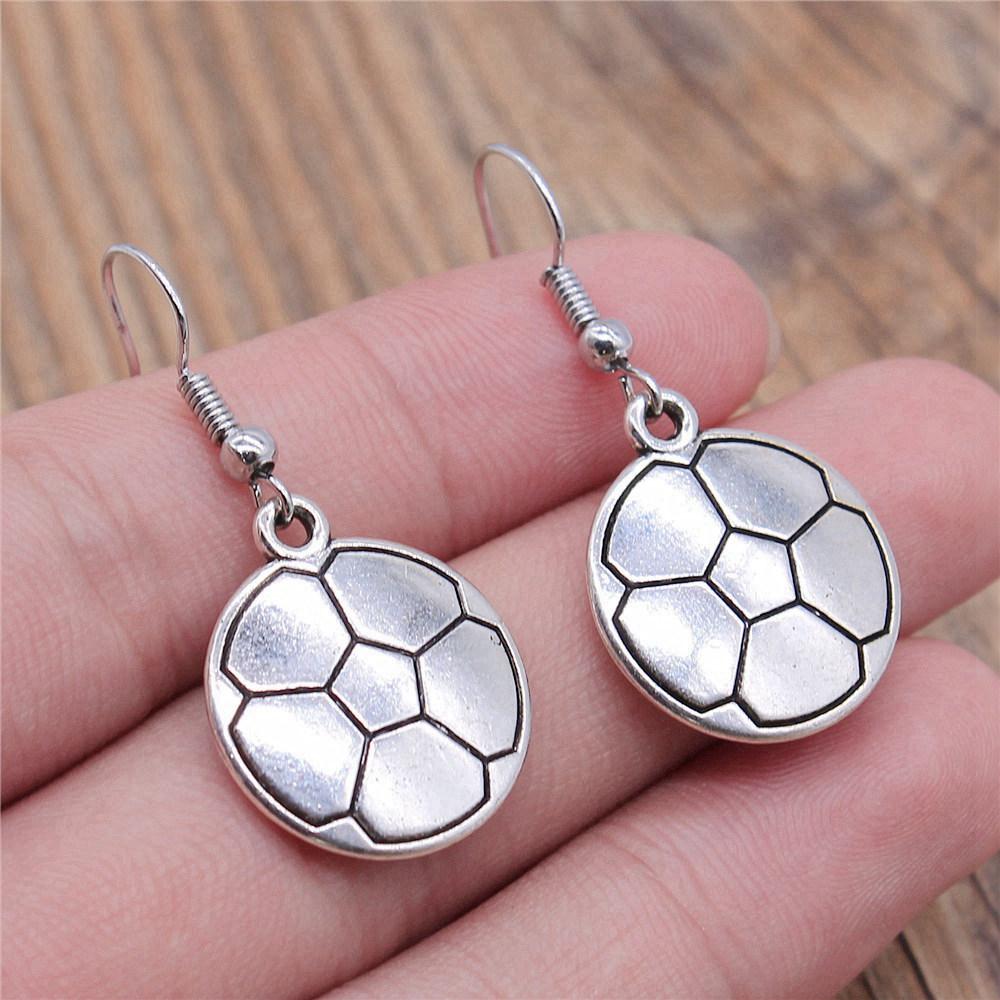 Drop & Dangle Earring Study Sports Minimalist Jewelry ComponentsEarring Size 18x19mm QE029