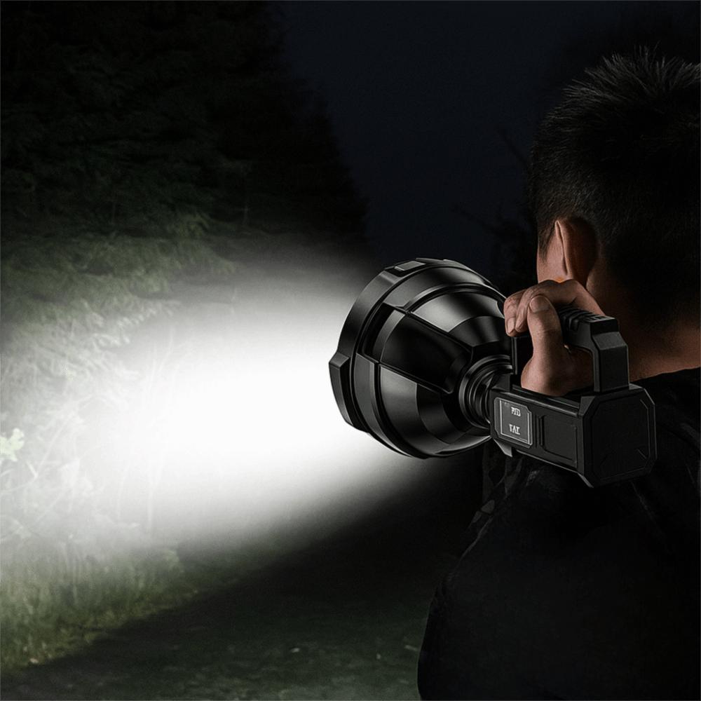 Portable Strong Light Searchlight Powerful Illumination Handheld Spotlight  Adventure Sports