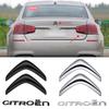 2 pezzi ABS Emblema Badge Adesivo per Cofano Posteriore Bagagliaio Auto per Logo C5 C6 Accessori Modifica Esterna Auto