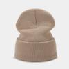70g Solid Knit Beanie Oversized Cuffed Slouch Hat Men Women Winter Warm Skateboard Hip Hop
