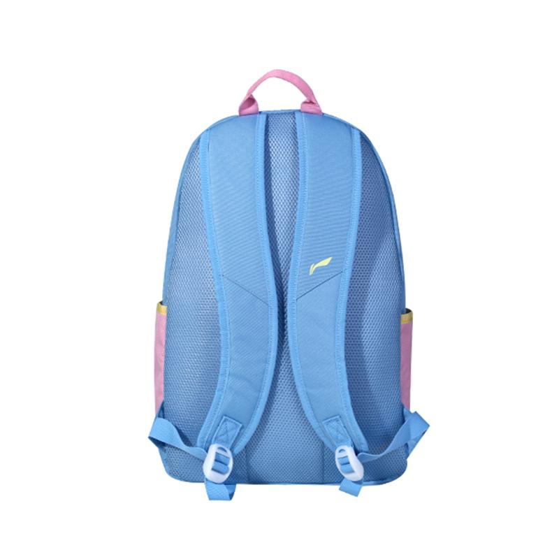 Li Ning Polyester Backpack Regular Unisex Pink Blue ABSV313-15