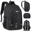 Unisex Large Capacity Backpack Men's Double Shoulder Bag Versatile All-Match Leisure Travel Hiking School Bag
