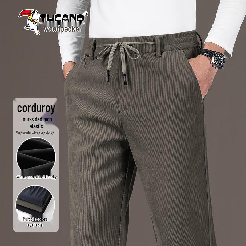 Tucano Men's Autumn/Winter Corduroy Casual Pants