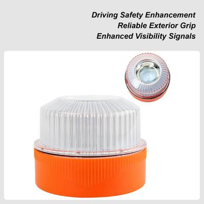LED Strobe Lights For Trucks Magnetic LED Portable Auto Supplies With Battery Car Flashing Lights For Trailer Tow Service Work