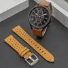 2 szt. 20mm Skórzany Oddychający Pasek dla Samsung Galaxy Watch 7 6 5 4 40/44mm 6Classic 5Pro Pasek 22mm dla Huawei GT5 3 4Pro Pasek do Zegarka
