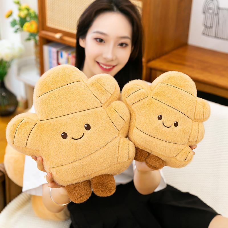 Plüsch Ingwer Spielzeug mit niedlichem Cartoon-Design für Kinder und Sammler