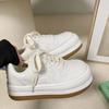 Design Sense Niche Original Shoes Women's Spring and Autumn New White Shoes All-Matching Sports Platform Wave Bread Shoes