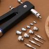 86Pcs with Metric Nuts Assortment Blind Hand Riveter Threaded Insert Rivet Tool  Home Furnishings