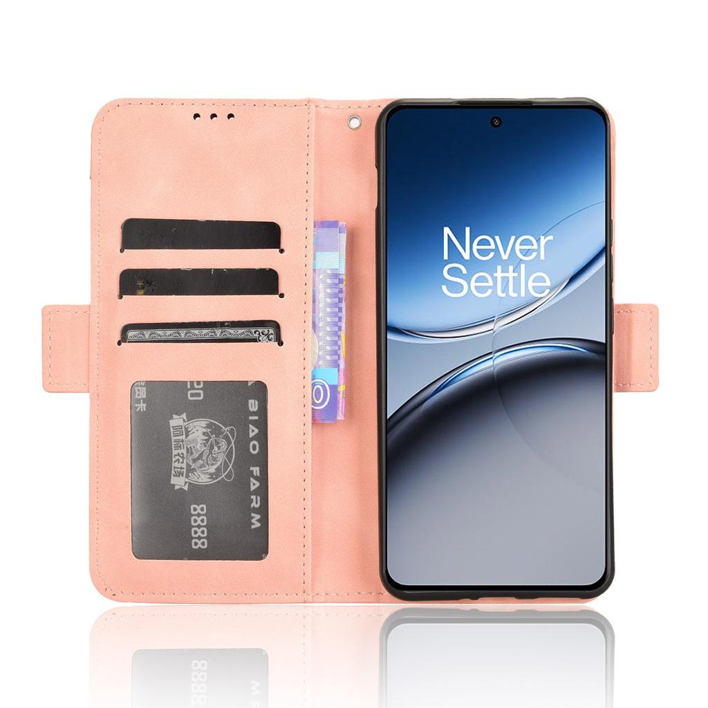 Für OnePlus Nord 4 Hülle PU Leder Handyhülle mit Geldbörse Mehrere Kartenfächer