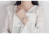 Silver-Plated Bohemian Mobius Strip Cuff Bracelet for Women