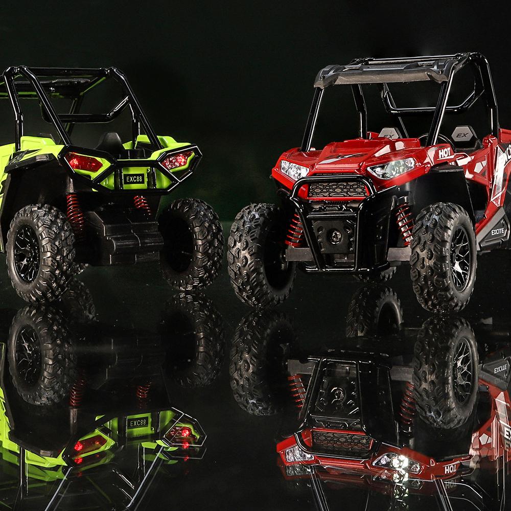 1:24 Stopowy Model Motocykla ATV Diecast Plażowy Terenowy Symulacyjny Model Motocykla Dźwięk i Światło Zabawki dla Dzieci Prezent