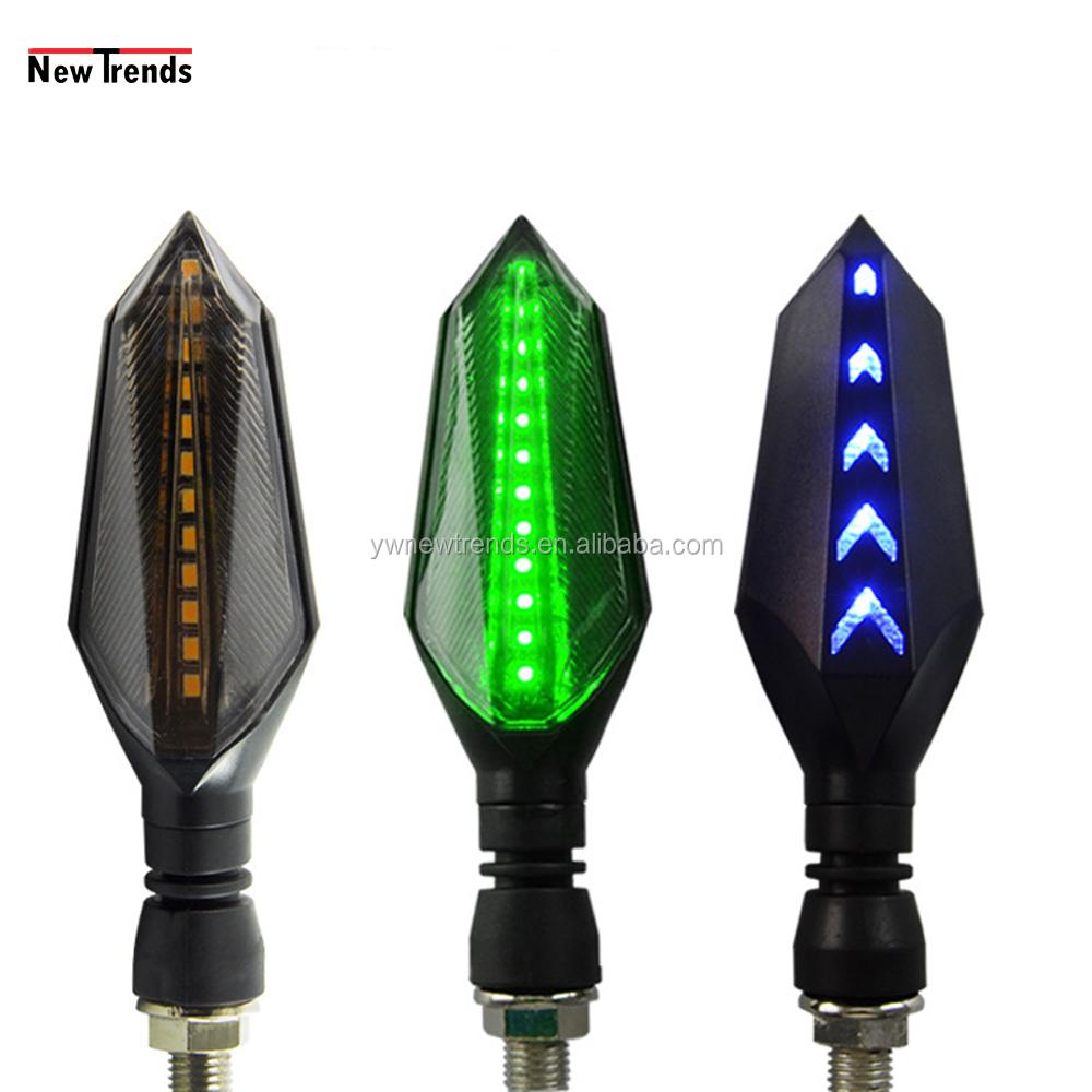 12V Electric Motorcycle Turn Signals Light With LED Lamp
