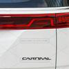 AABJD1 Car 3D Metal For KIA Carnival KA4 Hybrid GT Line Body Emblem Badge Decals Auto Tail Sticker Decorative Accessories