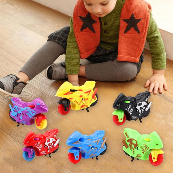 5Pcs Cute Battery-Free Entertainment Collectible Mini Simulation Vehicle Toy Models Party Favor Pull Back Toys