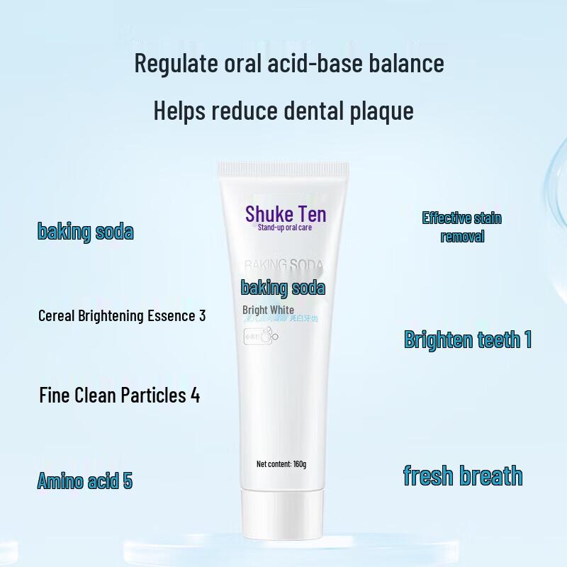 Shuke 3-Piece Oral Care Toothpaste Set