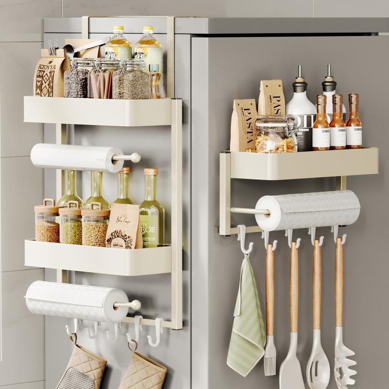 You Shu Multi-purpose Adhesive Refrigerator Storage Shelf