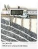 Line Light Luxury Wabi-Sabi Imitation Cashmere Non-Slip Carpet for Living Room, Bedroom, and Porch