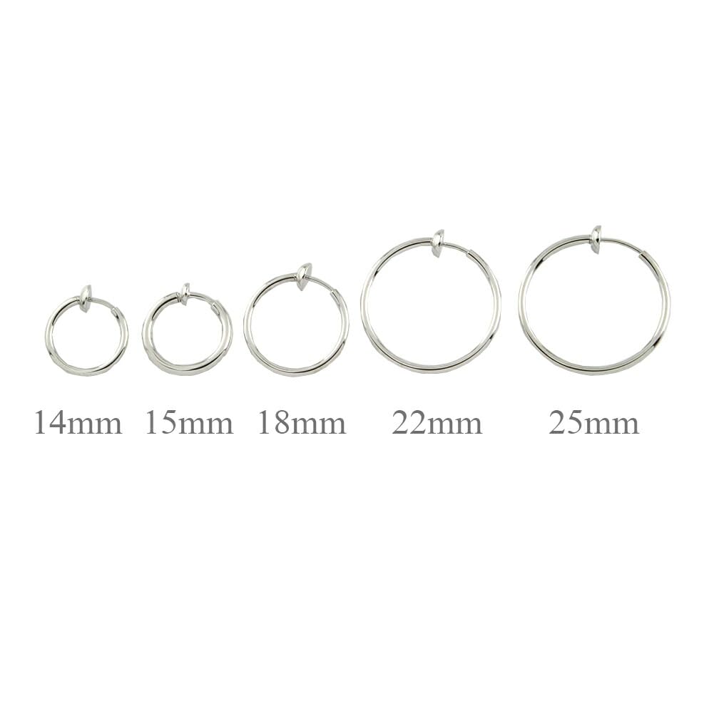 Shop Earrings for Men and Hoop Made in 15mm x Silver [Jewelry M] Women, Pipe, Simple, Japan, e0089, 2mm,
