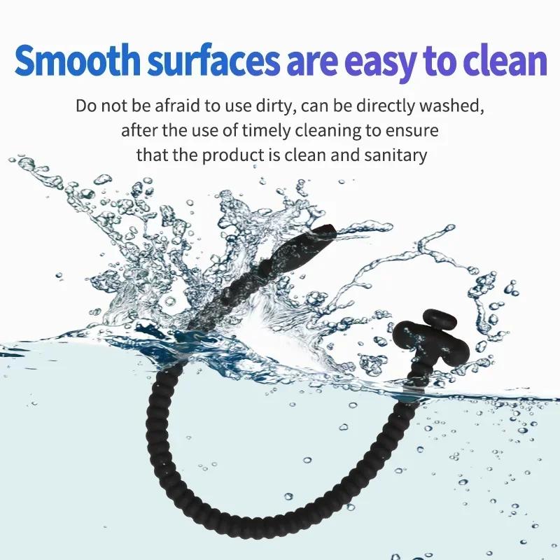 Silicone Horse Eye Stimulation Sounding Penis Plug Urethral Catheter Dilator Insert Urethra Sound Adult Sex Toys for Men Gay