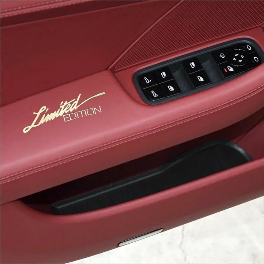 2PC limited edition 3d car sticker gold badge badge metal sticker sticker car accessories motorcycle stickers Accessories