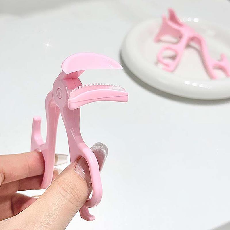 Wide-Angle Partial Eyelash Curler Portable One-Clip Curling Comb Tooth Lashes Curler Easy To Operate Styling Enlarge Eyes Tool