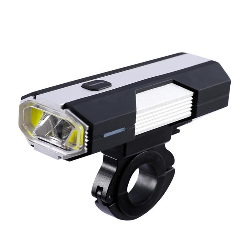 Bright LED Rechargeable Bike Light 6 Light Modes Waterproofs Road Bicycles Light Front Headlight Easy to Install