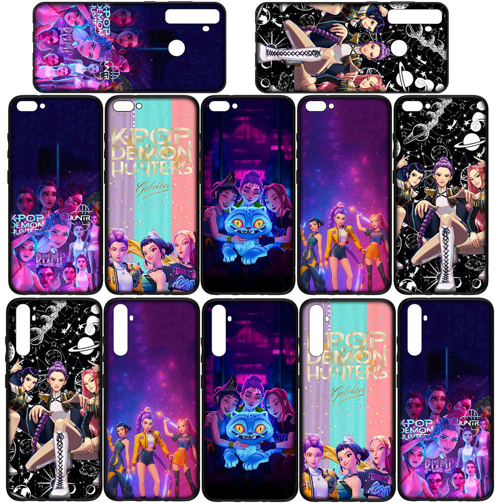 Capa de Celular para iPhone 17 16 15 Xiaomi Poco F8 F7 X7 X6 M8 C85 C75 C71 Redmi Note 14 13 11 12 Pro Max A4 14C 13C 15C Zoey KPop Demon Mira Rumi Hunter X