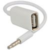 BLUEXIN 3.5MM Male Aux Audio Plug Jack To USB 2.0