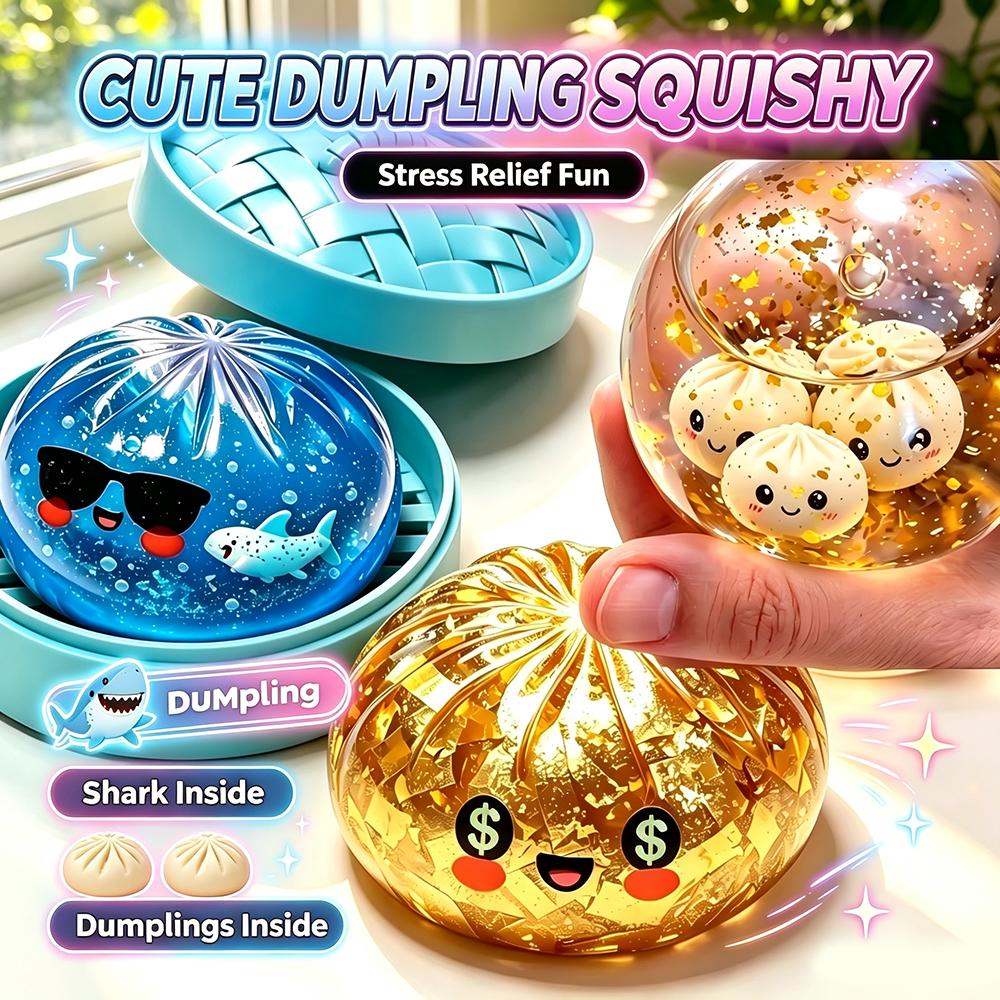 Novo Bolinho Brilhante Colorido Simulação Pão Cozido no Vapor Brinquedo de Alívio para Ansiedade Bolas Anti-Stress Brinquedo Fidget Viral