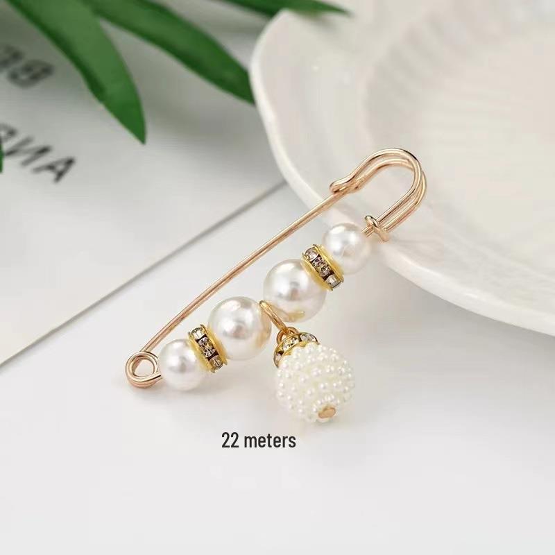 Waist Pin Accessory Brooch for Adjusting Clothing Fit and Preventing Exposure