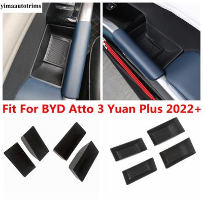 Front Rear Door Storage Box Handle Organizer Container Holder Tray Accessories Interior For BYD Atto 3 Yuan Plus 2024