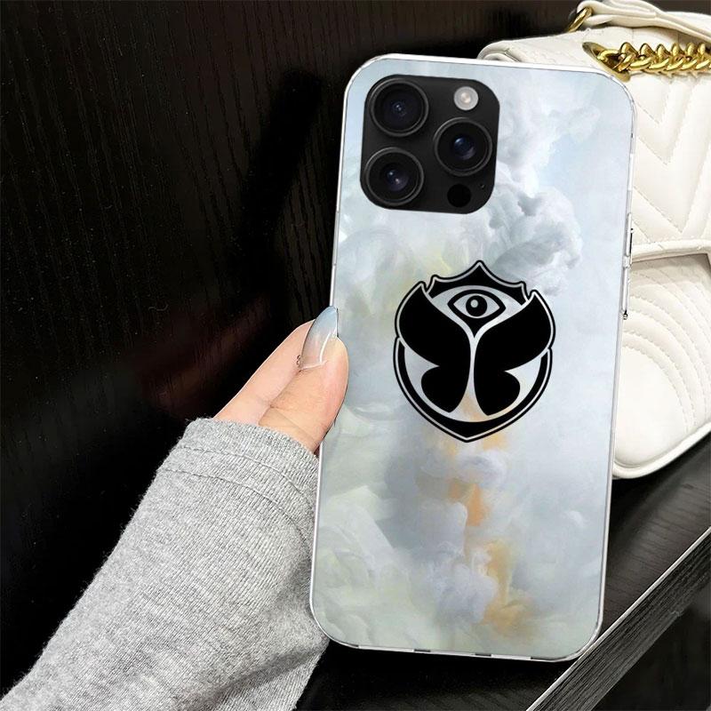

Music Festival Tomorrowlands Case for iPhone 17 Air 16 16E 15 14 11 Pro Max Soft Phone Cover 12 13 Mini 7 SE 2020 8 Silicone Bla iPhone 16 Pro