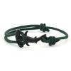 Ocean Breeze Single-Layer Adjustable Flat-Head Shark Bracelet for Women and Men, Vacation Style