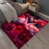 Multiple Sizes Flamingo and Love Pattern Carpets Bedroom Play Mats Rug Bedroom Decor Carpet Livingroom Rug Crawl Mat