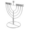 Table Je Candlestick Holder Hanukkah Decoration Menorah Golden Delicate Candelabra Menorah For Desk Cabinet Living Room
