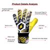 Soccer Goalkeeper Gloves Thickened Training Football Gloves Full Finger Hand Protection Breathable for Adults Children Teenagers