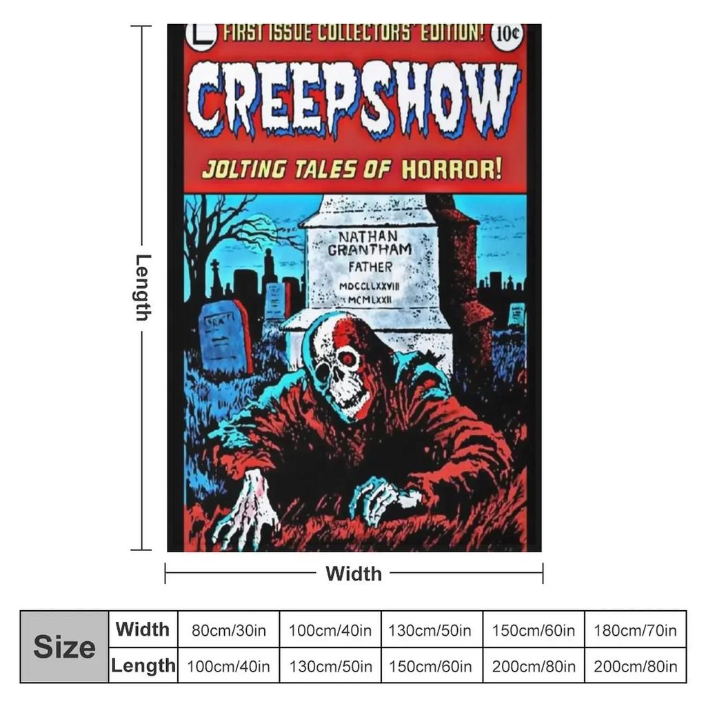 Creepshow Grave Throw Blanket Summer Beddings cosplay anime Blankets