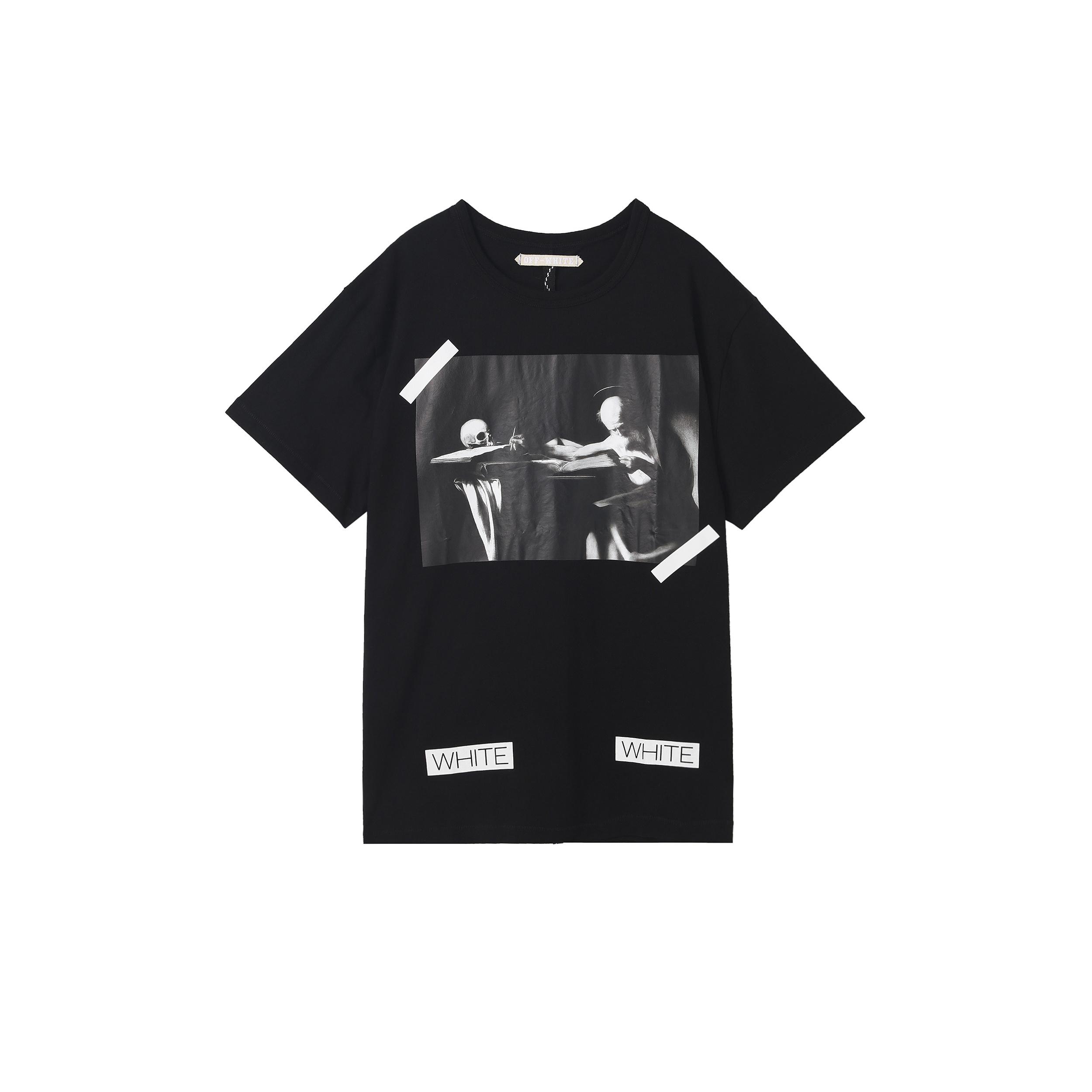 Off-White Caravaggio T-Shirt `Black White` Men`s