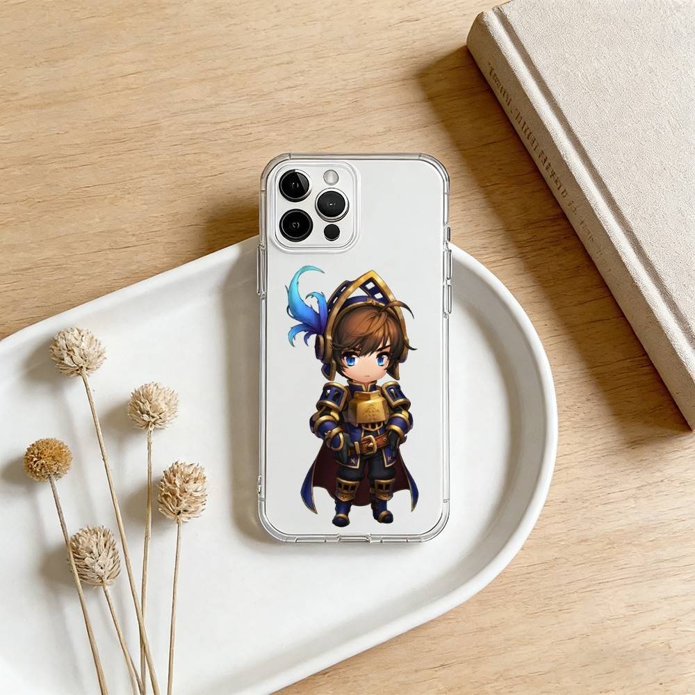 Game M-Maple S-Story-MS Phone Case For iPhone 17 16 15 14 13 12 11 Mini Pro Max Plus Transparent Cover