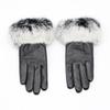 Women’s Winter Touchscreen Sheepskin Gloves - Warm, Windproof, Fur-Lined for Driving, Skiing, Riding