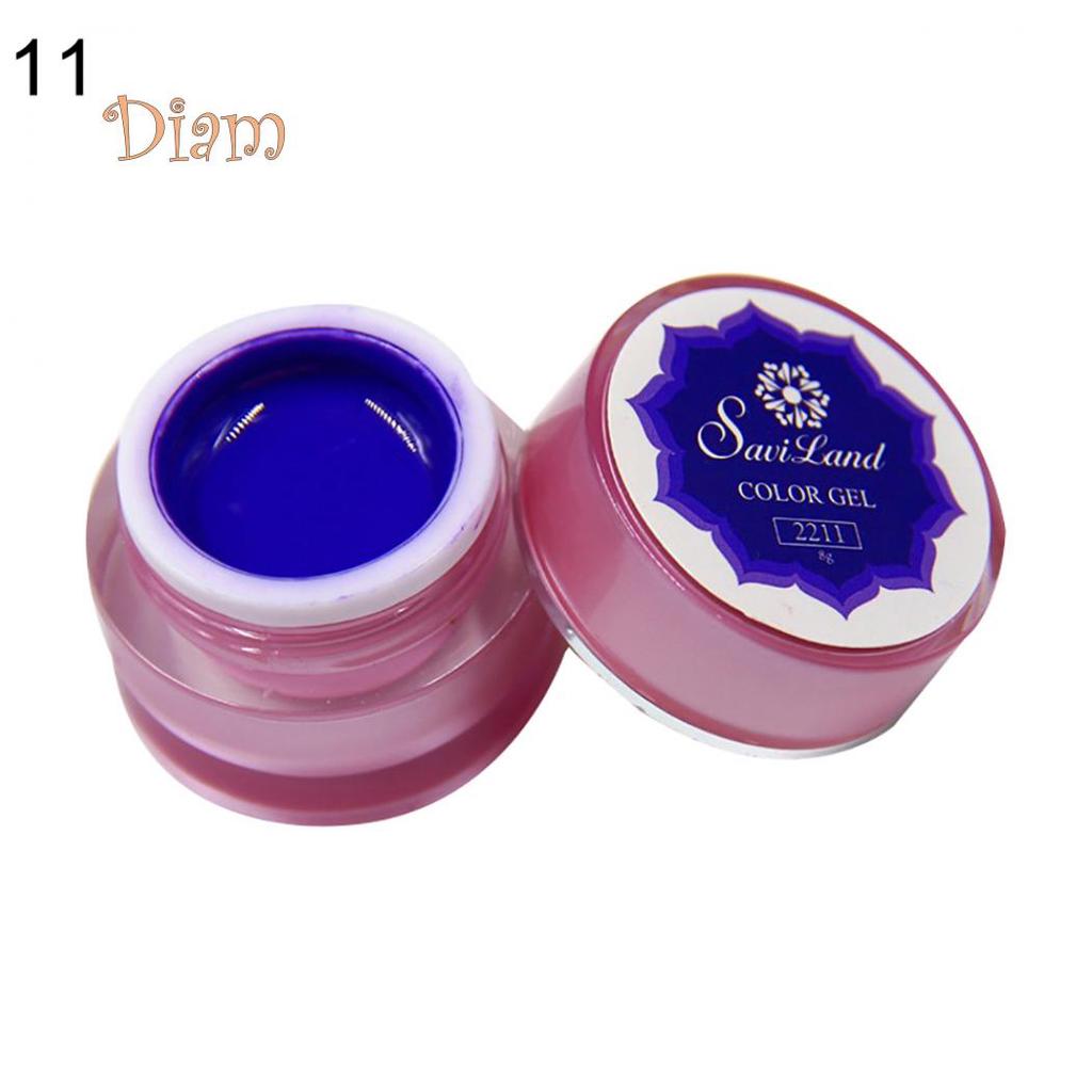 Diamo Soak Off UV LED Gel Polish Long Lasting Nail Varnish Base 3D Painting Lacquer