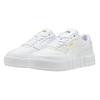Womens/Ladies Cali Leather Platform Court Trainers