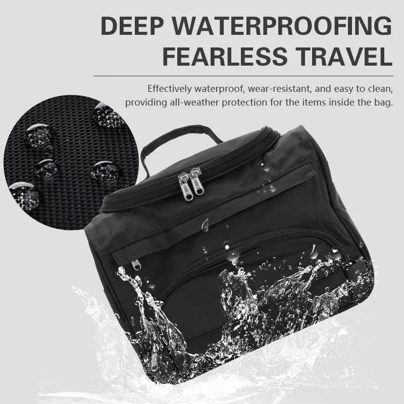Portable Makeup Bag Salon Nail Tattoo Waterproof Storage Case Beauty Cosmetic Organizer Professional Hairstylist Travel Bag