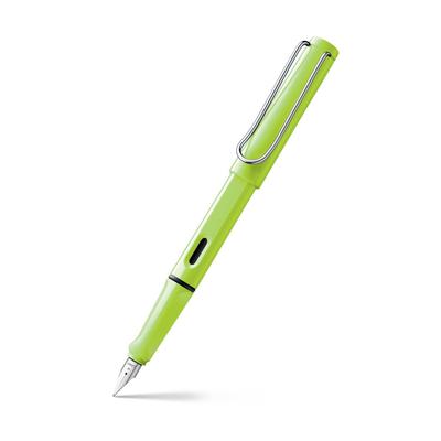 LAMY Safari Neon Lime Limited Edition Fountain Pen L43-F, Fine (F) Nib