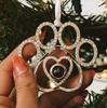 Customizable Dog Paw Photo Pendant - Waterproof, Dustproof, Scratchproof Jewelry Gift for Thanksgiving & Christmas