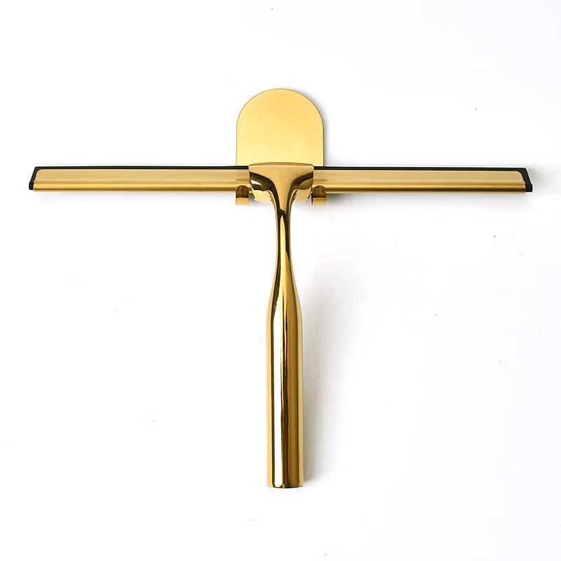 BeiYou Gold Glass & Bathroom Scraper
