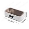 Ultrasonic Glasses Cleaner 650ML Ultrasonic Cleaner Machine Eyeglasses Cleaning Machine for Eyeglasses Rings Necklaces Dentures