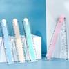 30CM Straight Ruler Clear Scale Geometric Drawing Ruler Multifunctional Measuring Ruler  Gift